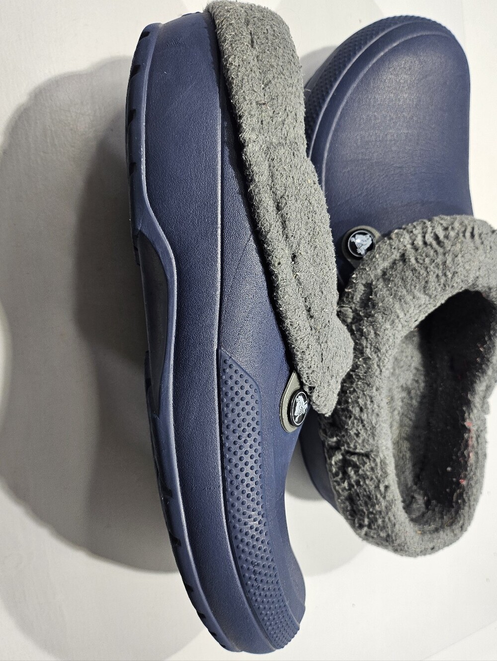 CROCS CLASSIC BLITZEN III CLOG SHOE SLIPPERS MEN'S SIZE 11 NAVY - Picture 9 of 12